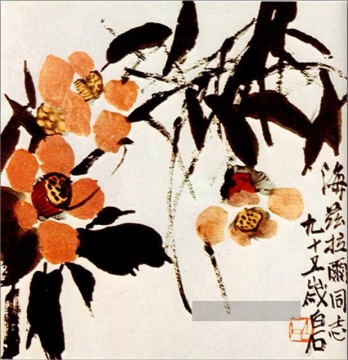 Qi Baishi briar 2 Chinesische Malerei Ölgemälde